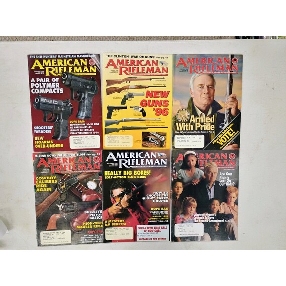 Other - American Rifleman Magazine Lot Feb 1998 Feb 98 Polymer Compacts NRA